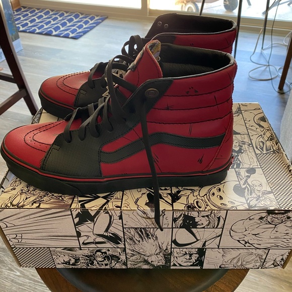 vans marvel high tops